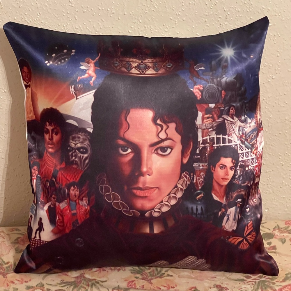 Michael Jackson Decorative Throw Pillow
